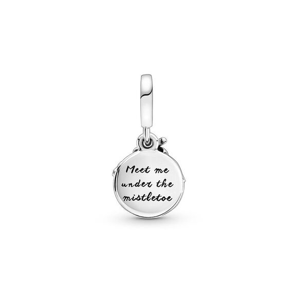 Pandora Silver CZ Mistletoe Charm - Picture 2 of 6